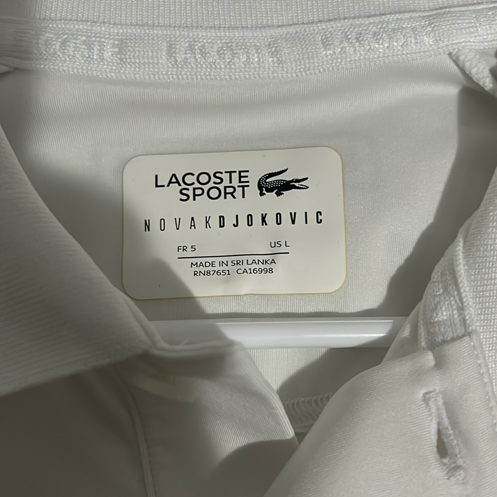 Lacoste Tennis Novak Djokovic Polo - Picture 2 of 5